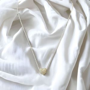 Swarovski Pave Heart Necklace